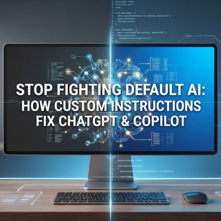 Stop Fighting Default AI: How Custom Instructions Fix ChatGPT & Copilot